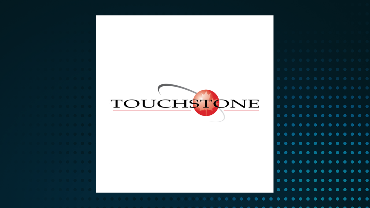Touchstone Exploration logo with Energy background