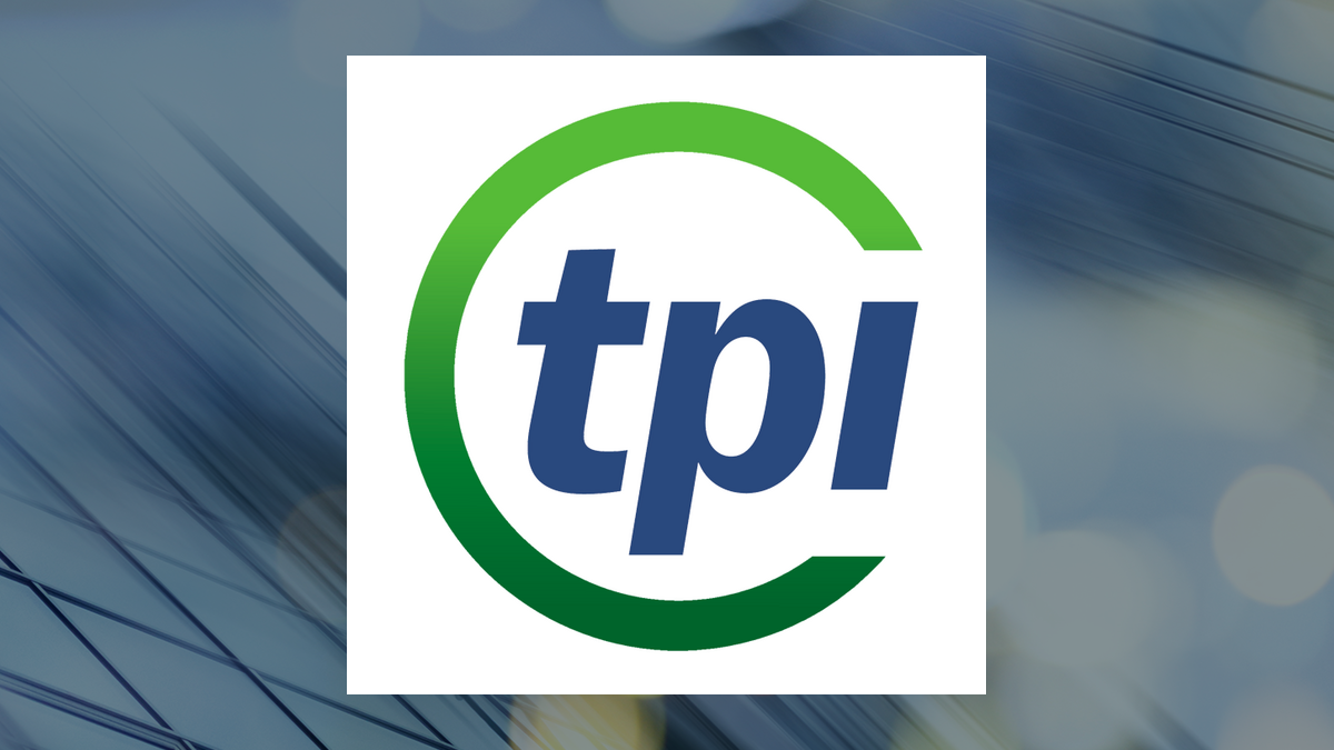 TPI Composites logo with Industrial Products background