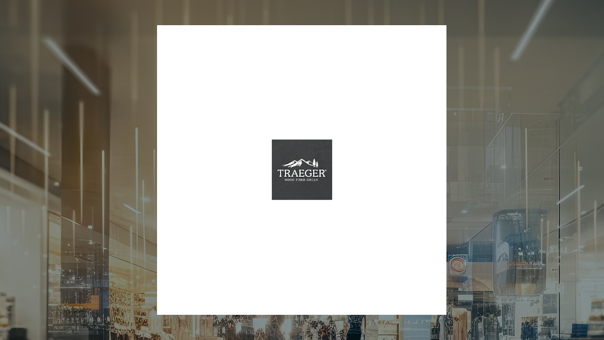 Traeger logo with Consumer Discretionary background