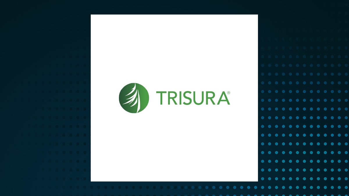 Trisura Group logo with Financial Services background