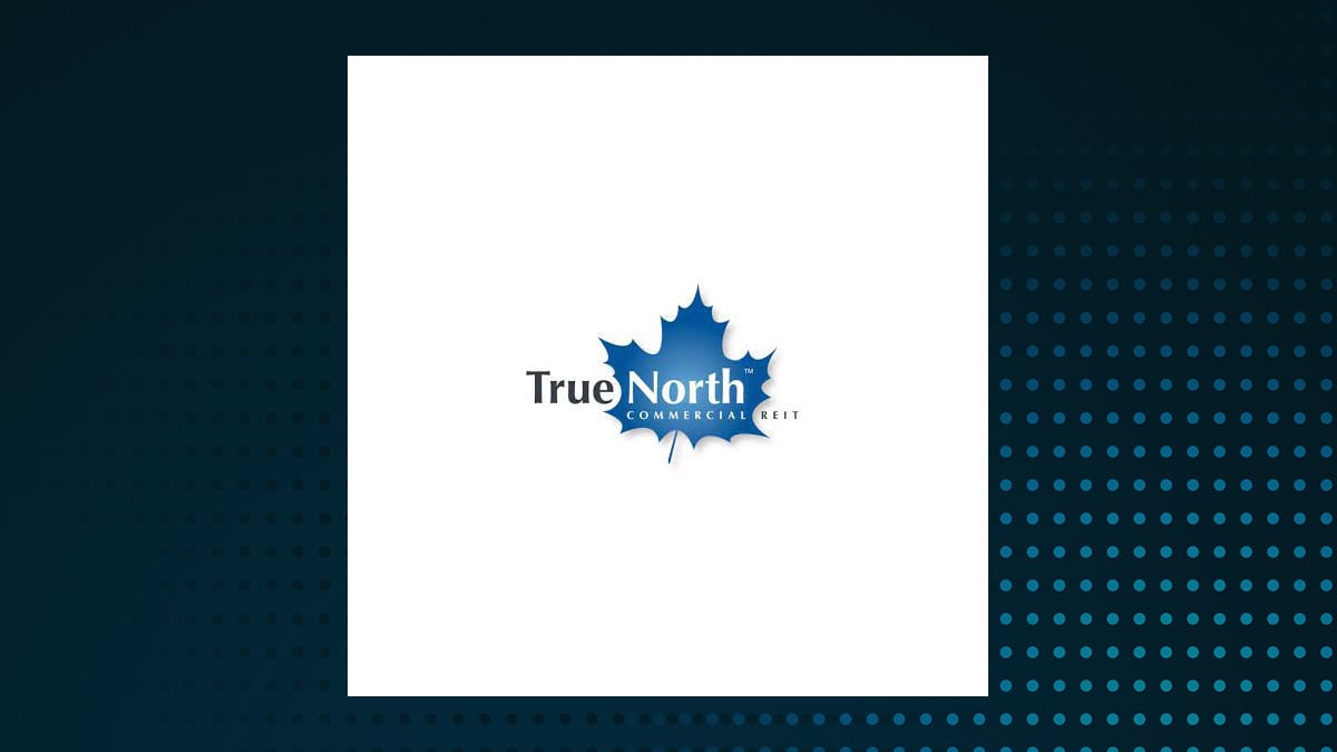 True North Commercial REIT logo with Real Estate background
