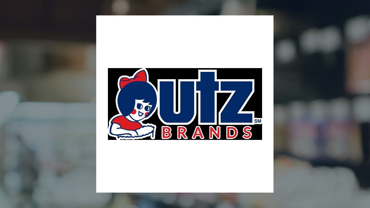Utz Brands logo with Consumer Staples background