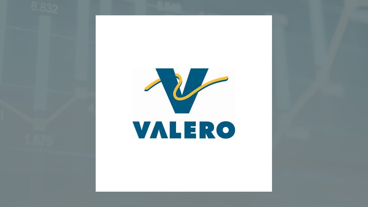 Valero Energy logo with Energy background