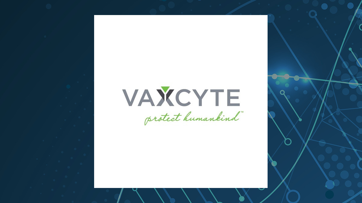 Vaxcyte logo with Medical background