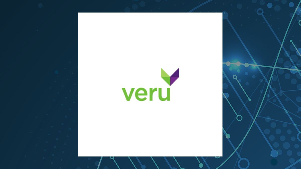 Veru logo with Medical background