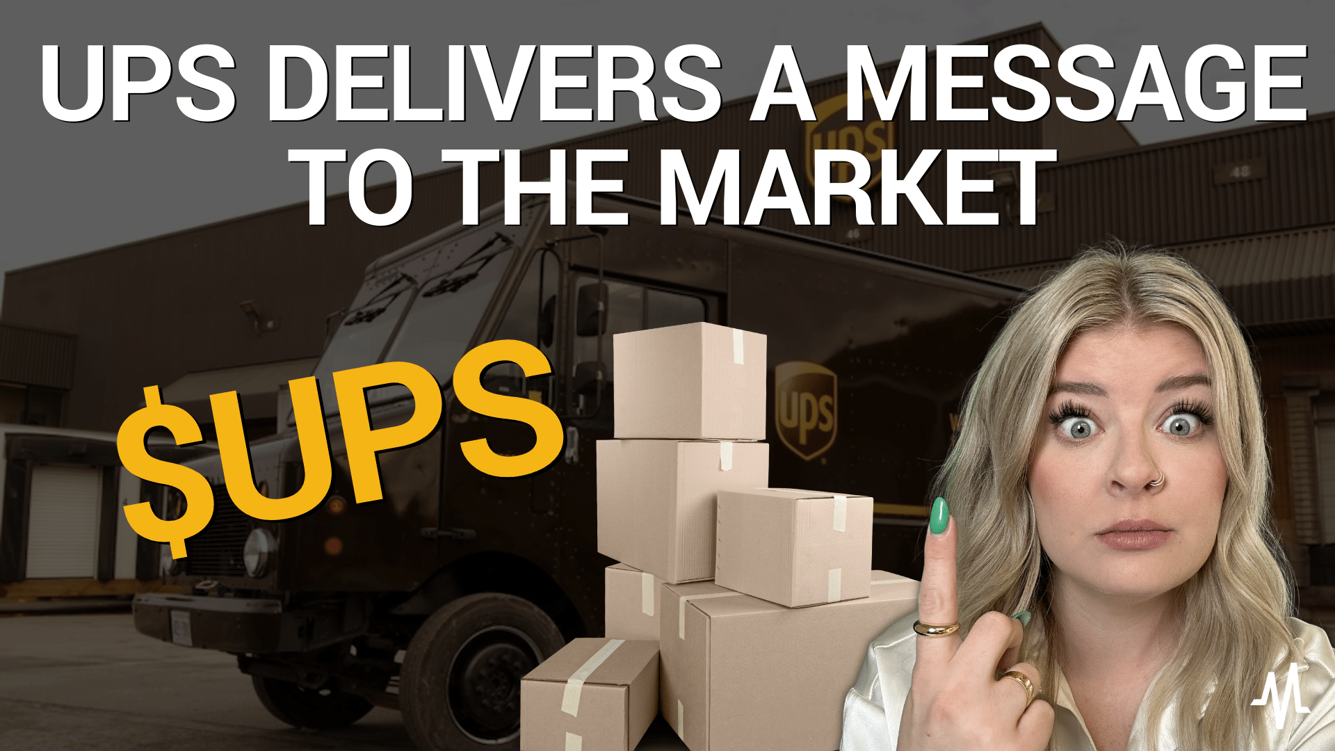 UPS Delivers a Message to the Market, Economy