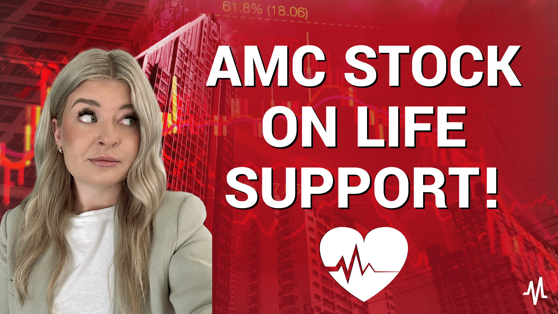 AMC Stock on Life Support, Traders in Denial