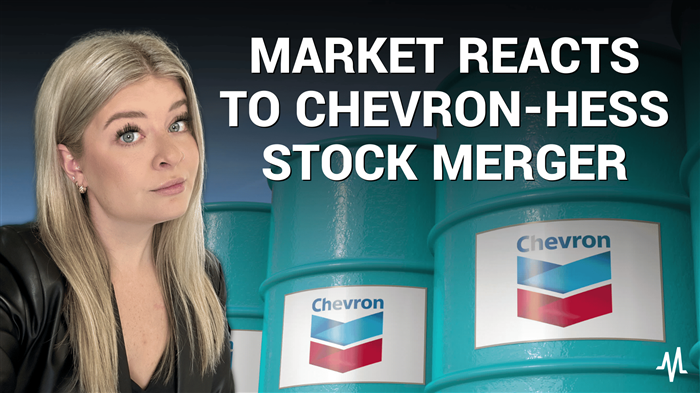 Chevron-Hess Stock Merger, Market Reacts