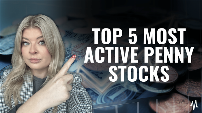 Top 5 Most Active Penny Stocks