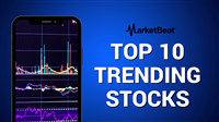 Top 10 Trending Stocks on MarketBeat