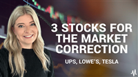 3 Market Correction Opportunities: UPS, Lowe’s & Tesla