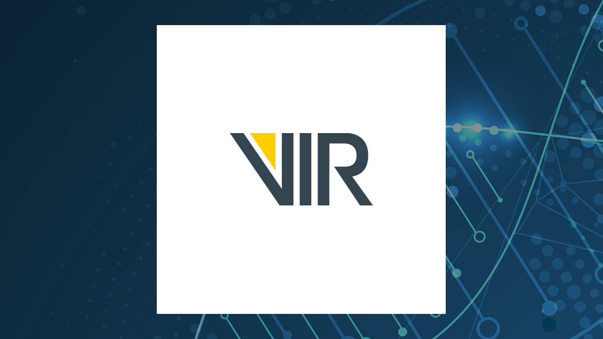 Vir Biotechnology logo with Medical background