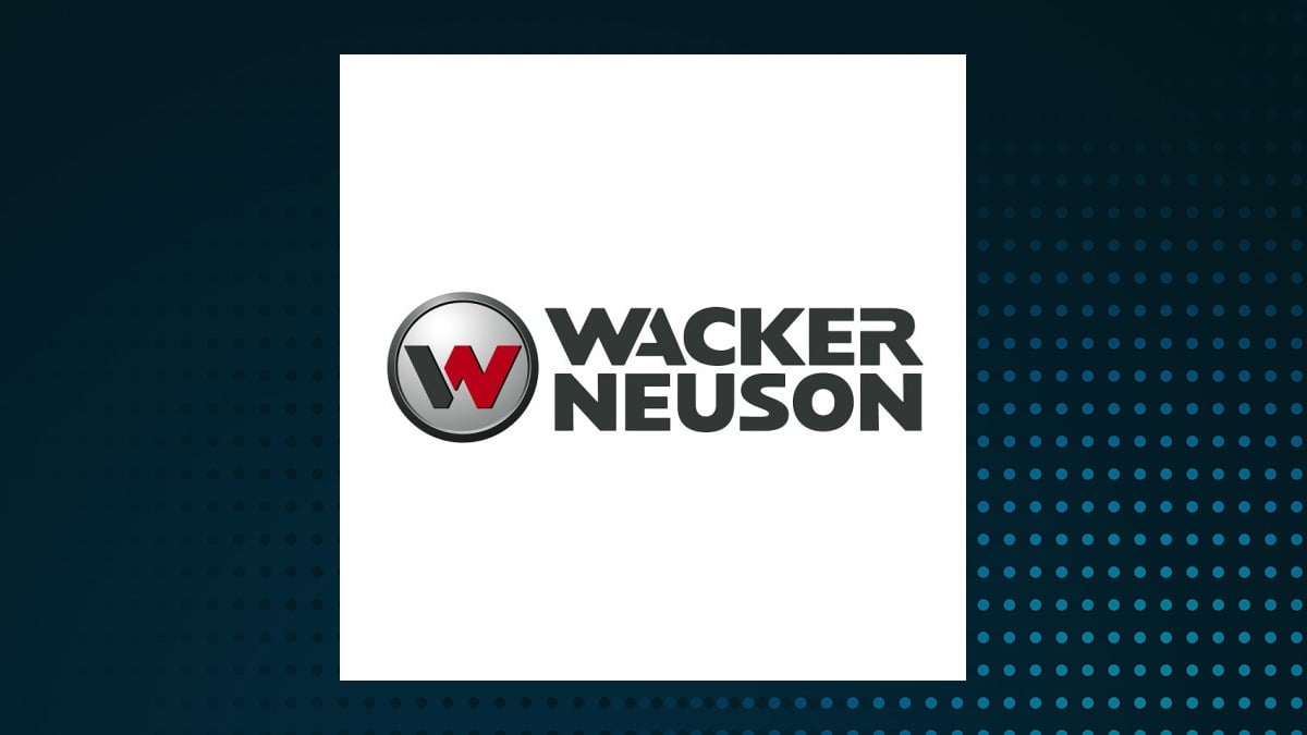 Wacker Neuson logo with Industrials background