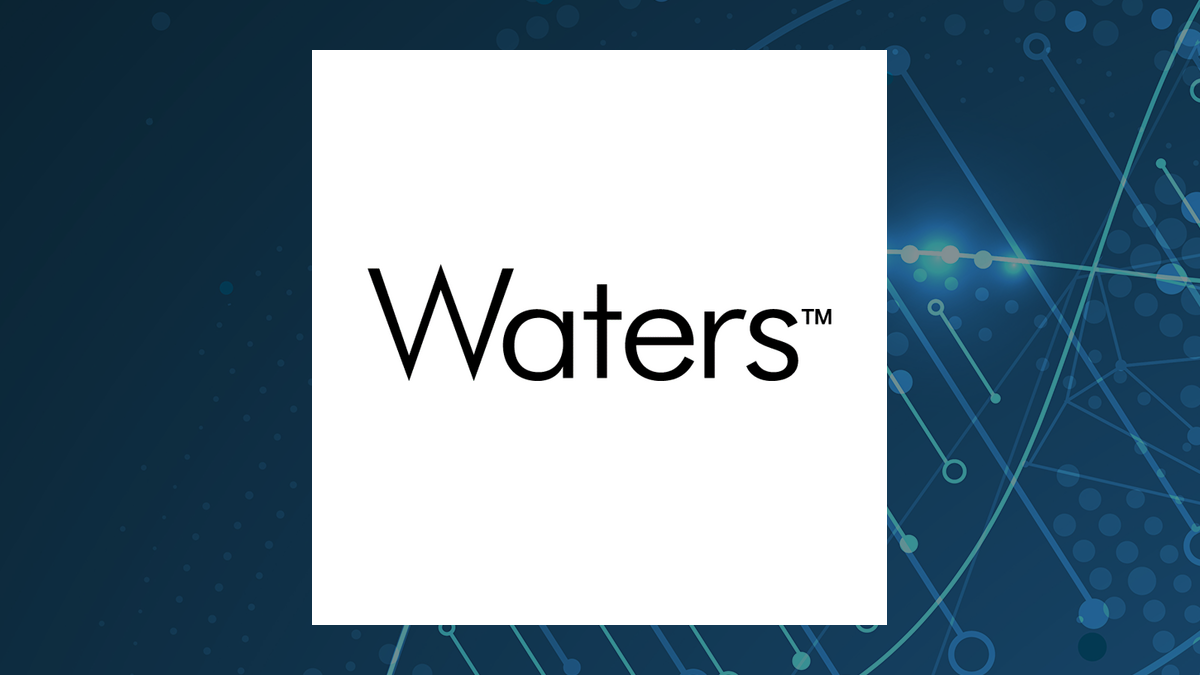Waters logo with Medical background