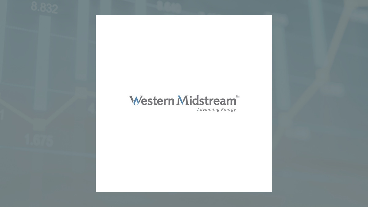 Western Midstream Partners logo with Oils/Energy background