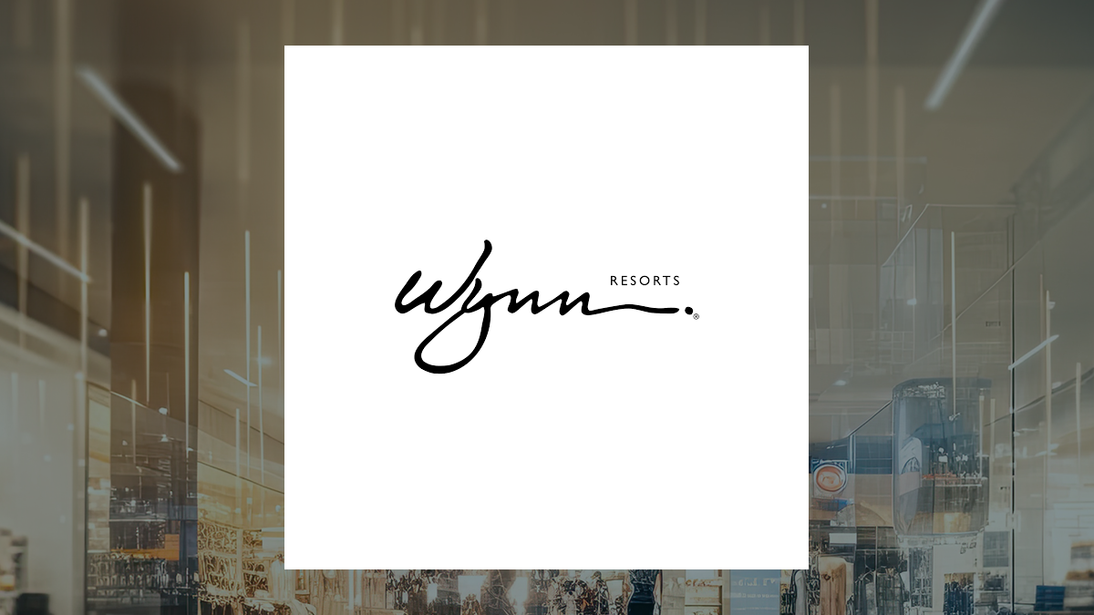 Wynn Resorts logo with Consumer Discretionary background
