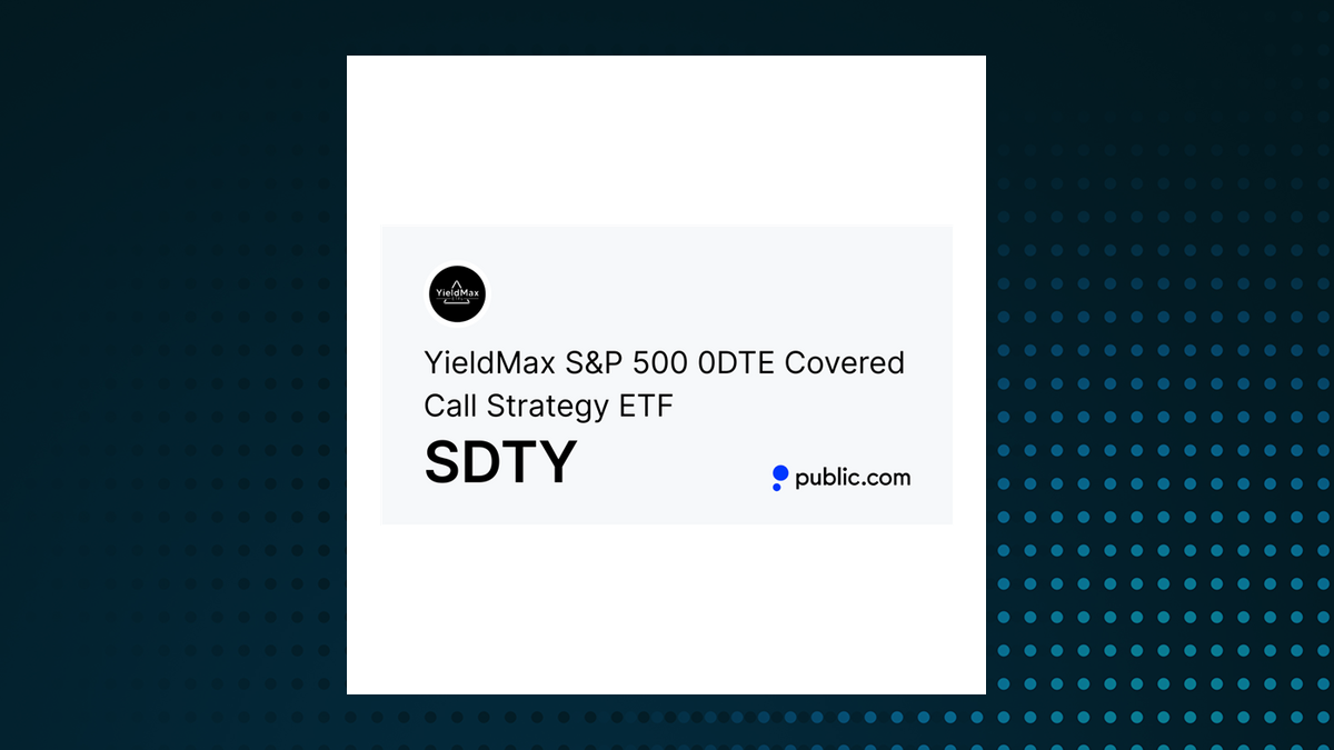 YieldMax S&P 500 0DTE Covered Call Strategy ETF (NASDAQ:SDTY) Plans $0.21 Dividend