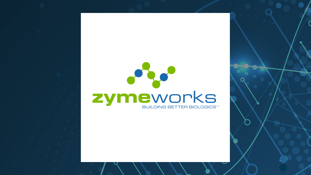 Zymeworks logo with Medical background