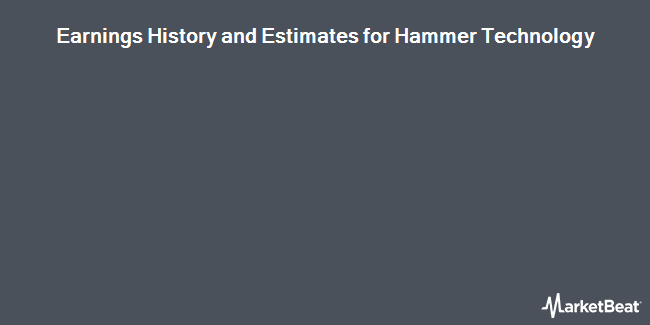 Earnings History and Estimates for Hammer Technology (CVE:HMM)