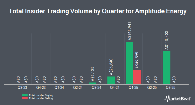 Insider Buying and Selling by Quarter for Amplitude Energy (ASX:AEL)