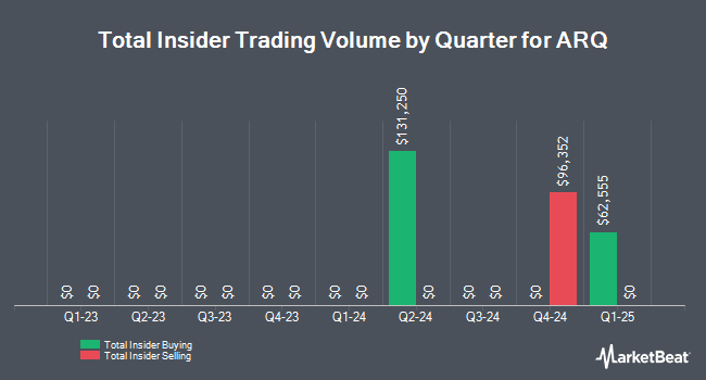 Insider Buying and Selling by Quarter for ARQ (NASDAQ:ARQ)