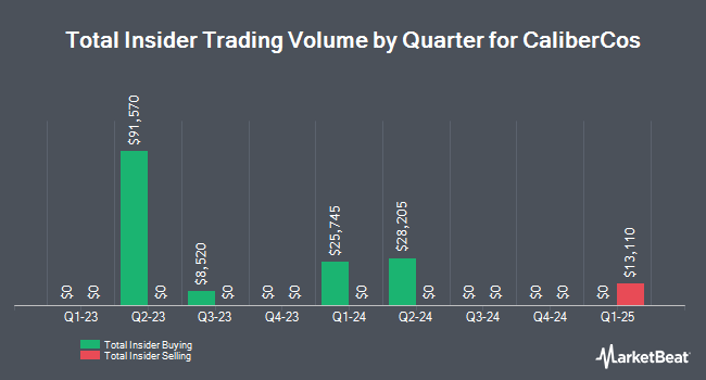 Insider Buying and Selling by Quarter for CaliberCos (NASDAQ:CWD)