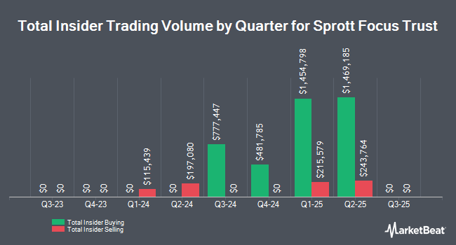 Insider Buying and Selling by Quarter for Sprott Focus Trust (NASDAQ:FUND)