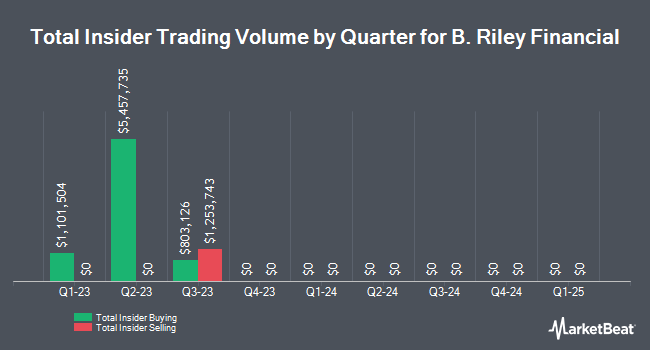 Insider Buying and Selling by Quarter for B. Riley Financial (NASDAQ:RILY)