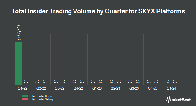 Insider Buying and Selling by Quarter for SQL Technologies (NASDAQ:SKYX)