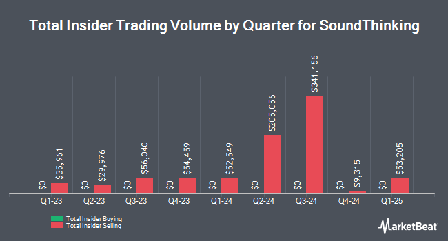Insider Buying and Selling by Quarter for SoundThinking (NASDAQ:SSTI)
