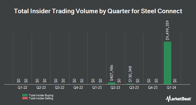 Insider Buying and Selling by Quarter for Steel Connect (NASDAQ:STCN)