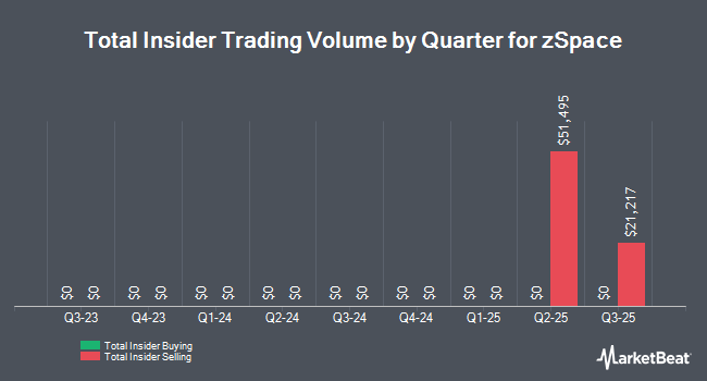 Insider Buying and Selling by Quarter for zSpace (NASDAQ:ZSPC)