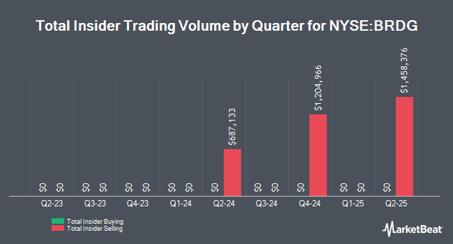 Insider Buying and Selling by Quarter for Bridge Investment Group (NYSE:BRDG)