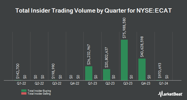 Insider Buying and Selling by Quarter for BlackRock ESG Capital Allocation Term Trust (NYSE:ECAT)
