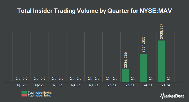 Insider Buying and Selling by Quarter for Pioneer Municipal High Income Advantage Fund (NYSE:MAV)