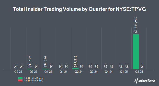 Insider Buying and Selling by Quarter for TriplePoint Venture Growth BDC (NYSE:TPVG)