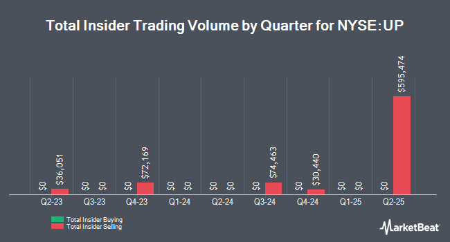 Insider Buying and Selling by Quarter for Wheels Up Experience (NYSE:UP)
