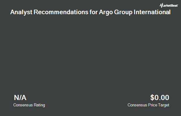 Analyst Recommendations for Argo Group International (NYSE:ARGO)
