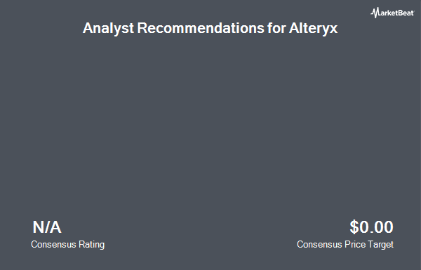 Analyst Recommendations for Alteryx (NYSE:AYX)