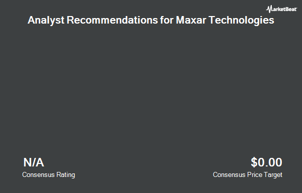Analyst Recommendations for Maxar Technologies (NYSE: MAXR)