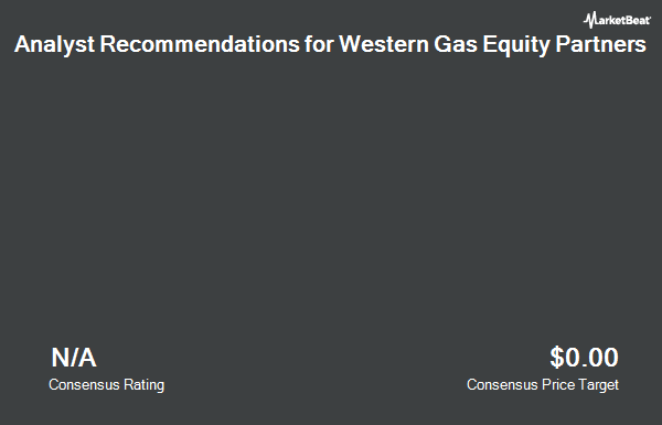 Analyst Recommendations for Western Gas Equity Partners (NYSE:WGP)