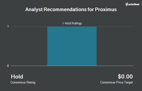 Analyst Recommendations for Proximus (OTCMKTS:BGAOY)