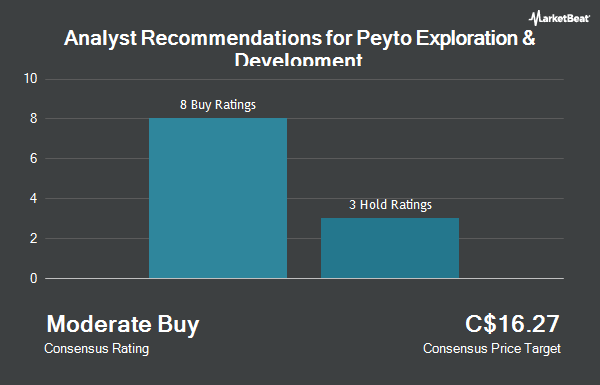 Analyst Recommendations for Peyto Exploration & Development (TSE:PEY)