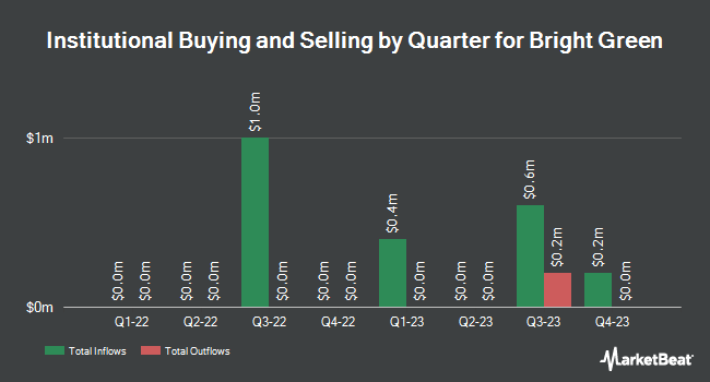 Institutional Ownership by Quarter for Bright Green (NASDAQ:BGXX)