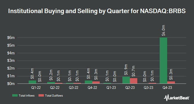 Institutional Ownership by Quarter for Blue Ridge Bankshares (NASDAQ:BRBS)