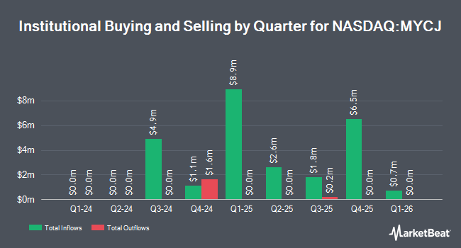 Institutional Ownership by Quarter for SPDR SSGA My2030 Corporate Bond ETF (NASDAQ:MYCJ)