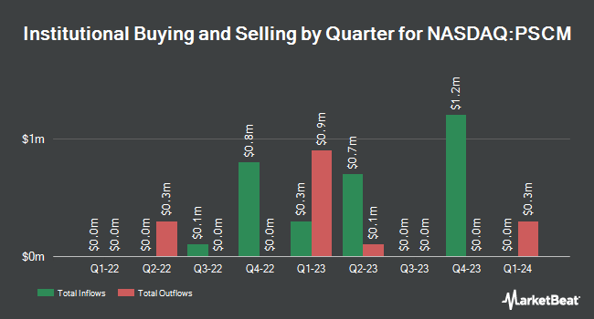 Institutional Ownership by Quarter for Invesco S&P SmallCap Materials ETF (NASDAQ:PSCM)