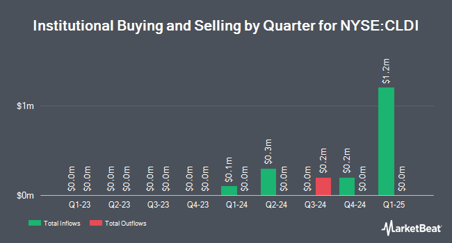 Institutional Ownership by Quarter for Calidi Biotherapeutics (NYSE:CLDI)