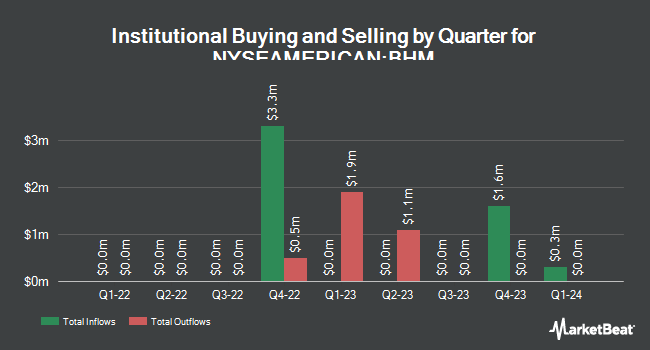 Institutional Ownership by Quarter for Bluerock Homes Trust (NYSEAMERICAN:BHM)