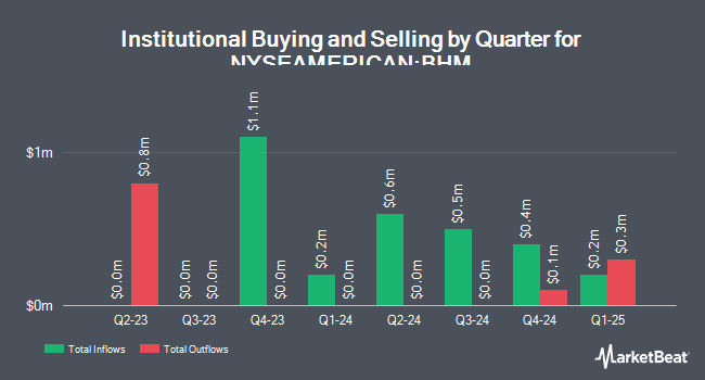 Institutional Ownership by Quarter for Bluerock Homes Trust (NYSEAMERICAN:BHM)